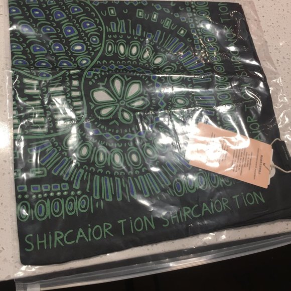 Women Genteel Elephant Print Twill Silk Scarf - Picture 9 of 9